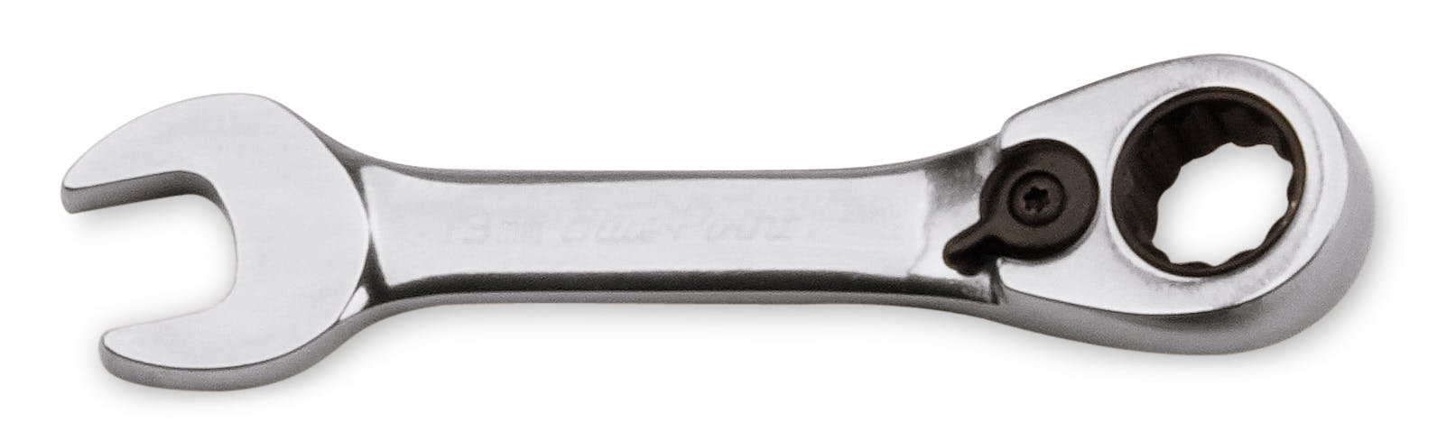 13 mm 12-Point Metric 15° Offset Short Ratcheting Combination Wrench (Blue-Point®) | BOERMS13 13 mm 12-Point Metric 15° Offset Short Ratcheting Combination Wrench (Blue-Point®) | BOERMS13